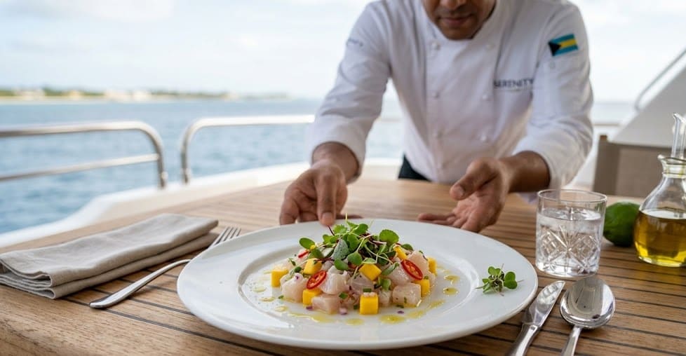 Luxury Catamaran Charter in Nassau, Bahamas: The Premium Sunreef Boat Rental, Sail Itinerary, and Crew Experience 5 luxury catamaran