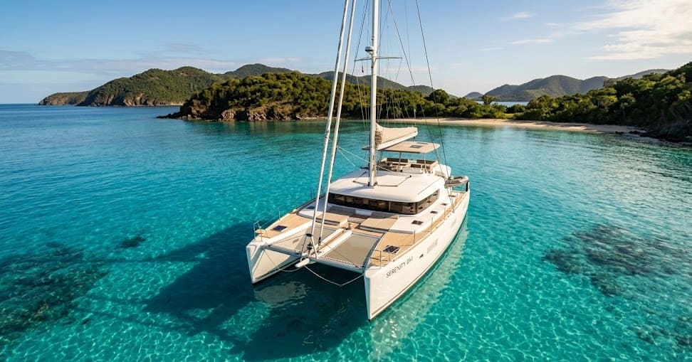 Best BVI Yacht Charter: The Lagoon 62 Crewed Catamaran in Tortola, British Virgin Islands 2 samboat lagoon62 f